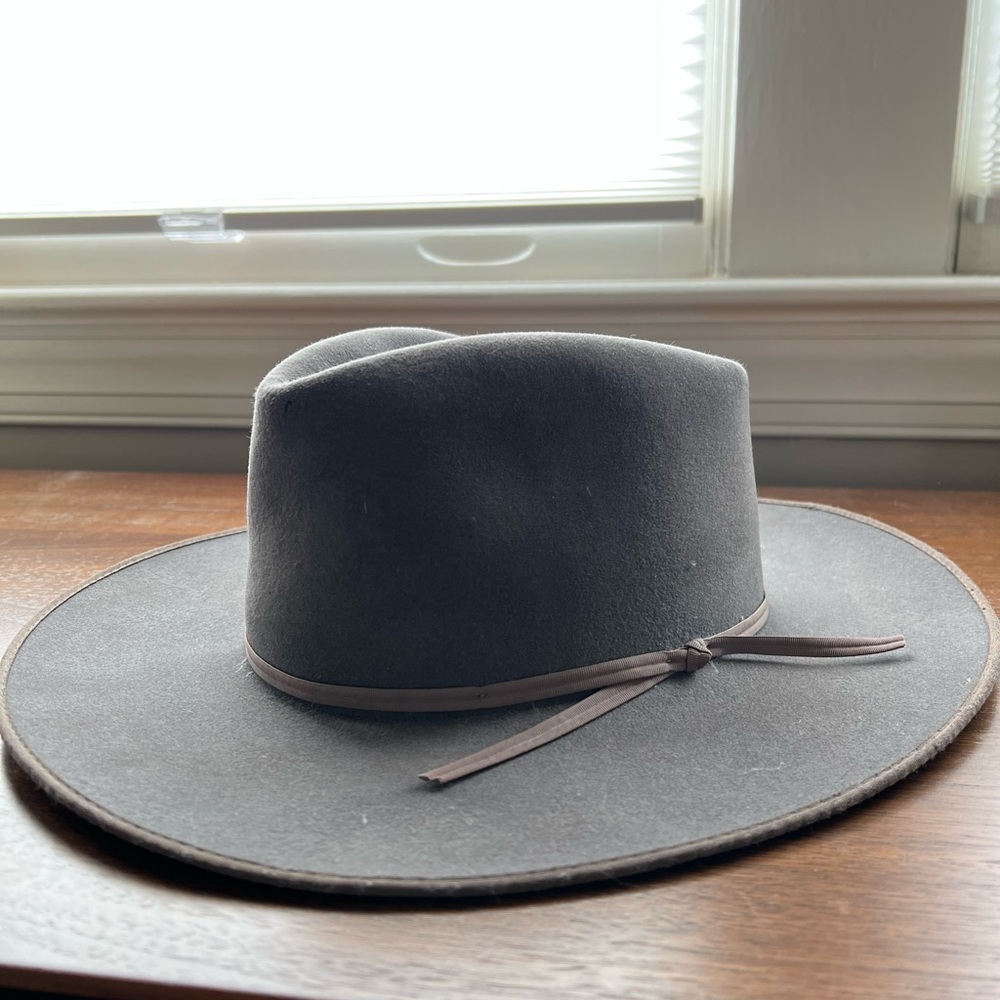 Vintage John B Stetson 4x Beaver Hat- 7 3/8
